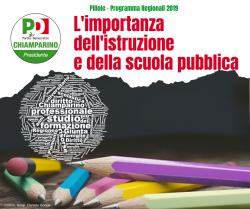 raddoppiate le risorse per l'istruzione dalla giunta chiamaprino