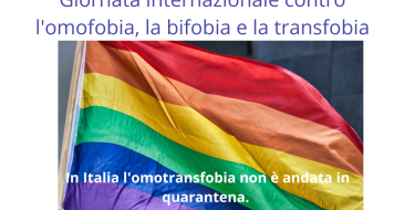 L’omotransfobia non è andata in quarantena. Approviamo senza indugio la legge per contrastarla