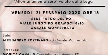 21/02 Casale Monferrato. Incontro pubblico “Insieme ai bambini e alle famiglie