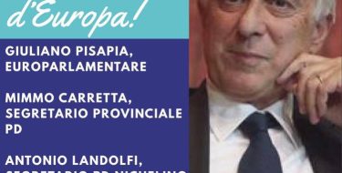 PD NICHELINO. LIVE CON PISAPIA PER PARLARE DI EUROPA (mercoledì 27 maggio 2020 h 18,00)