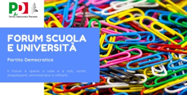 16/12 h 17,30 Forum Scuola e Università