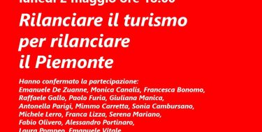 AGORÀ DEMOCRATICHE. RILANCIARE IL TURISMO PER RILANCIARE IL PIEMONTE