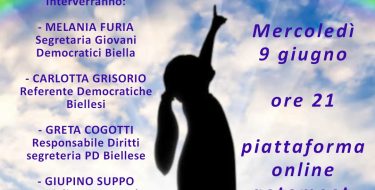 9/6 – ore 21,00  – “Tutti i colori della politica” – genere, femminismi e cultura della diversità nella pratica politica