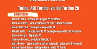 AGORÀ DEMOCRATICHE – IL SEMPRE PIÙ PRECARIO DIRITTO ALLA SALUTE IN PIEMONTE. L’URGENZA DI UNA NUOVA POLITICA DI INVESTIMENTI IN STRUTTURE E PERSONALE SANITARIO (21 maggio)