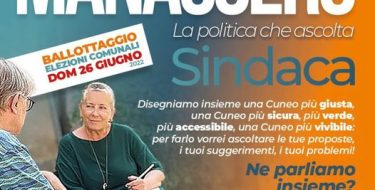 Amministrative 2022 – ballottaggi. Tutti insieme per Patrizia Manassero sindaca