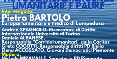 Che cosa succede nel Mediterraneo? Tra guerre, emergenze umanitarie e paure. Con Pietro Bartolo (guarda il video)