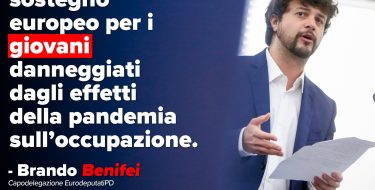 Benifei: dobbiamo pensare a nuove forme di tutela europee per le migliaia di giovani che stavano entrando nel mondo del lavoro