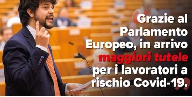 Benifei: “In arrivo maggiori tutele per la salute dei lavoratoria rischio Covid-19”