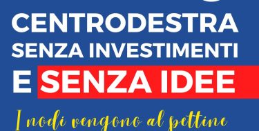 Bilancio Regione: dal centrodestra né investimenti, né idee