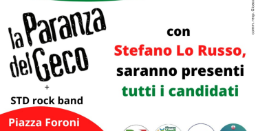 CHIUSURA DELLA CAMPAGNA ELETTORALE – TUTTI INSIEME IN PIAZZA FORONI A TORINO (23 settembre)