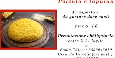 25/07 – Fagnana 2021 – Polentata e tapulun