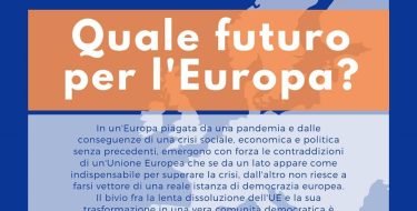 GD PIEMONTE. Dialogo su “Quale futuro per l’Europa?” LIVE giovedì 11 giugno 2020 h 21,00