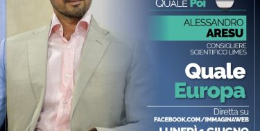 IMMAGINA. LIVE con Alessandro Aresu su Quale Europa (lunedì 1 giugno 2020 h 17,00)