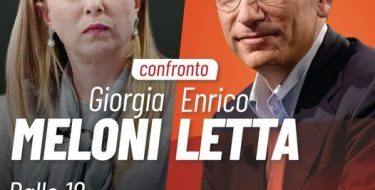 Confronto Enrico Letta – Giorgia Meloni (rivedi la live)