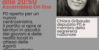 26/04 – Il PD Bra organizza un incontro con Chiara Gribaudo