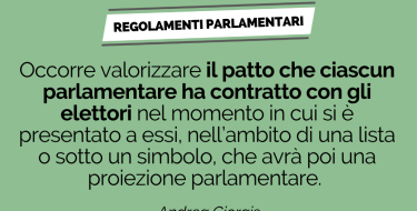 Presentata la proposta di riforma dei Regolamenti parlamentari