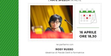 16/04 ore 18,30 – Le vie della comunicazione sono infinite – Incontro con Rosy Russo