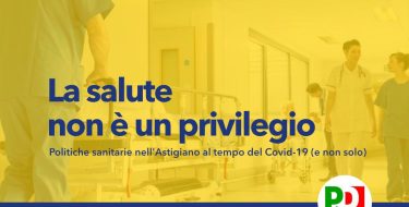 PD ASTI. Videoconferenza “La salute non è un privilegio” con Mauro Salizzoni (23 ottobre 2020 ore 18,30)