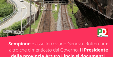 Sempione e asse ferroviario Genova – Rotterdam