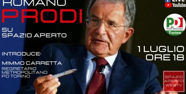 SPAZIO APERTO WEB TV. Live Fb con Romano Prodi (1 luglio 2020 h 18,00)