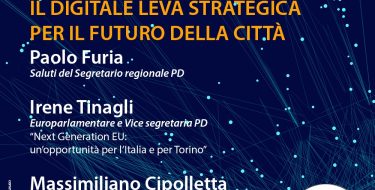 20/9 ore 18,00 – Torino #innovazione #futuri il digitale leva strategica per il futuro della città