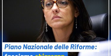 Tinagli sul Piano Nazionale delle Riforme: “Facciamo un po’ di chiarezza”